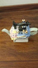 Lovely Vintage Ceramic Sewing