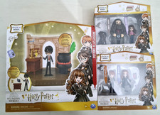 Harry Potter Wizarding World Magical Minis Playset Harry, Hagrid, Hermione, Ron 
