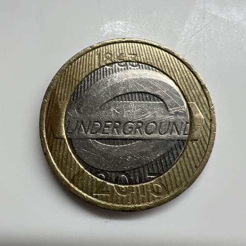 Coin two pound - -,