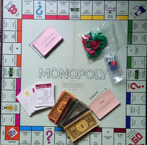 Monopoly board game vintage - monopoly,
