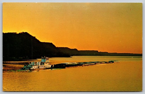 Vintage mississippi river - vintage, tow