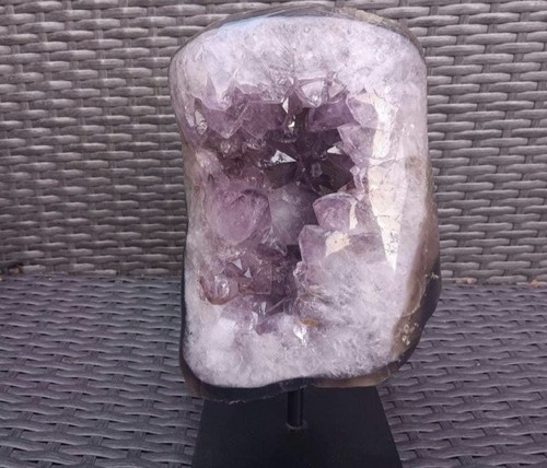 Large natural amethyst geode - natural,