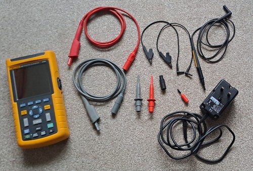 Fluke oscilloscope 123 - fluke,