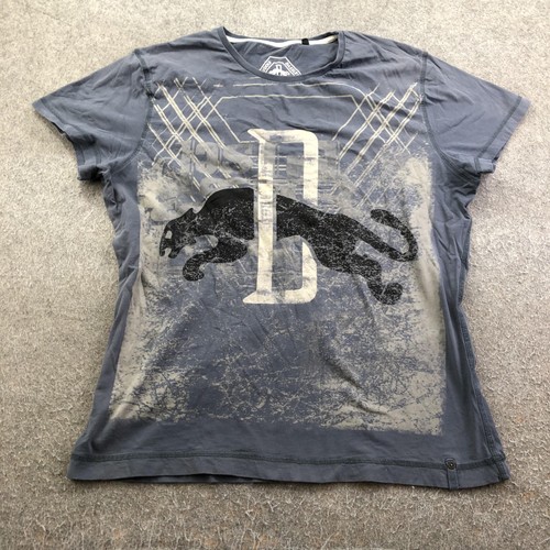 Puma shirt mens gray rudolf - mens, xl