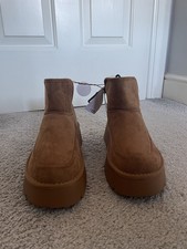 Women Brown Suede Platform