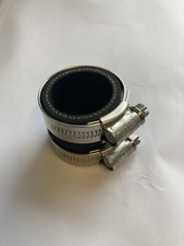 Lambretta Vespa Dellorto 24/25/26 Phbl Inlet Carb Rubber + Wide Stainless Clips