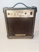 Elevation EG-10J  Electric Guitar Black Amplifier