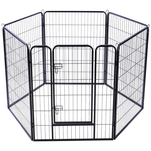 Metal dog playpen foldable - metal,