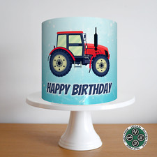 Tractor Farm Cake Topper