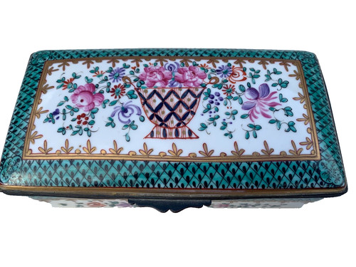 Antique porcelain trinket - antique,