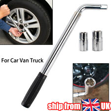 Car Wheel Brace Wrench Tyre Spanner Sockets Nut 17 19 21 23 mm Removal Repair /