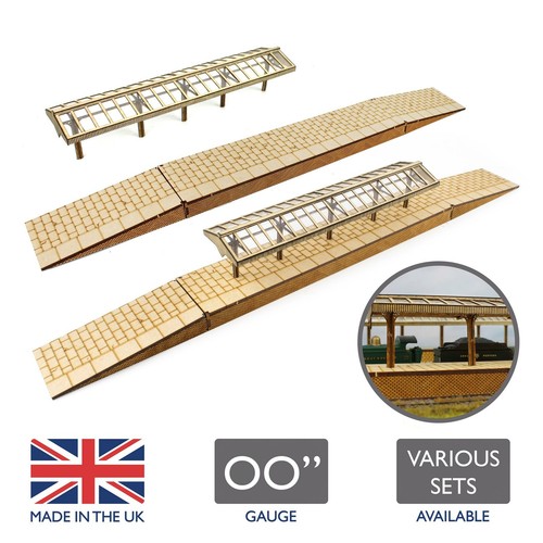 Model railway station - railway,