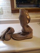Uggs sweater boots - sweater,