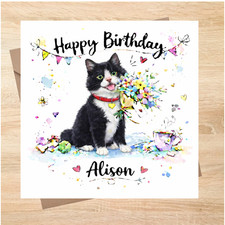 Black & White Cat Themed