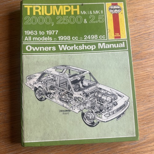 Haynes manual 336 - 336, triumph