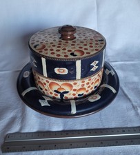 Cheese dome Imari style