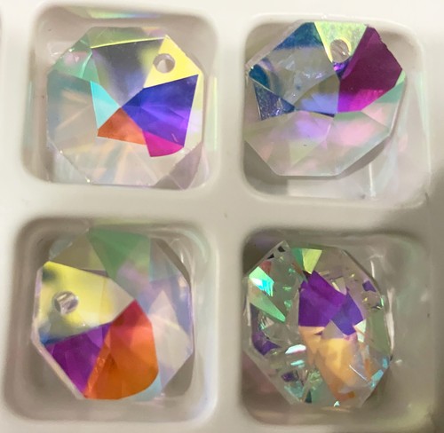 Asfour crystal beads - ab,