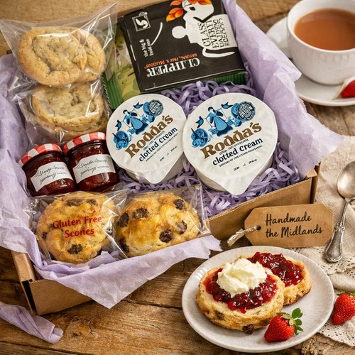Gluten free cream tea - cream,