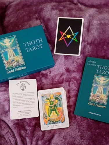 Thoth tarot gold edition - tarot,