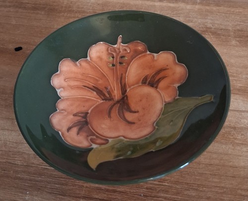 Moorcroft hibiscus pattern - pattern, pin