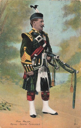 Royal scots fusiliers pipe - scots,