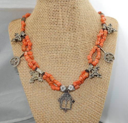 Rare vintage moroccan coral - rare,