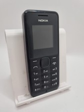 Nokia 105 2013 RM-908 Black Unlocked 8MB 1.45" Mobile Button Phone Incomplete