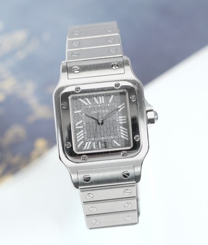 Cartier santos galbee - santos, motif