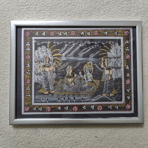 Vintage indian pichwai - vintage,