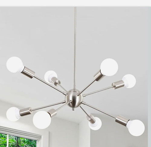 Modern light brushed nickel - brushed,