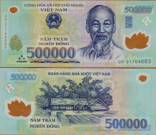 Vietnamese dong 500k polymer - 500k,