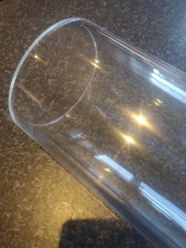 Clear acrylic round tube - acrylic,