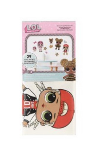Lol surprise wall decals - 29,