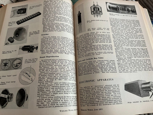 Wireless world magazine 1953 - magazine,