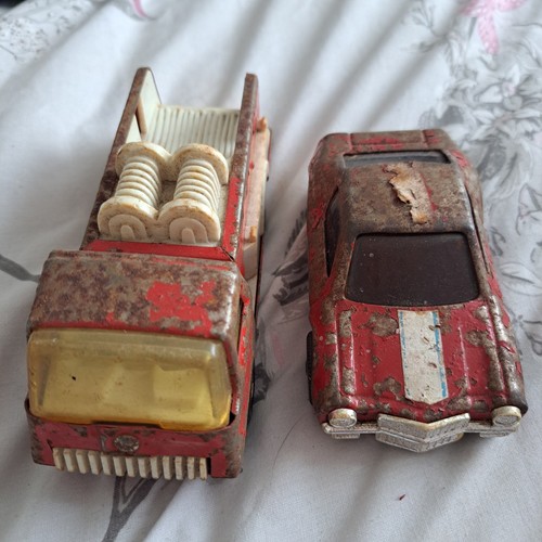 Tonka vehicles red - 2, and