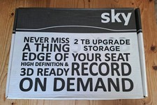 sky+ box 2 TB drive never used