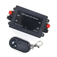 12V 24V Black Wireless RF