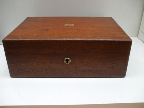 Antique writing slope for