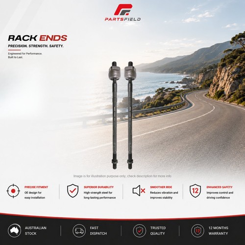 2pcs front steering - 2pcs, ends