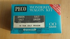 00/HO PECO Wonderful Wagon Union Salt Kit With Working Axle Box Springs