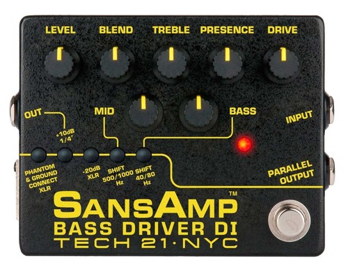 Tech21 sansamp bass - tech21, driver