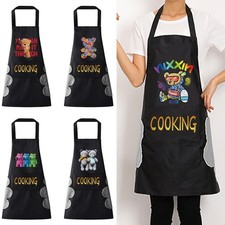 Bear Chef Apron Kitchen Pocket