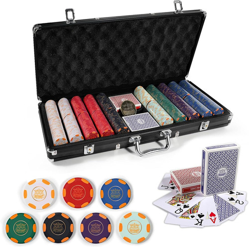 Luxury ceramic poker - poker, chips
