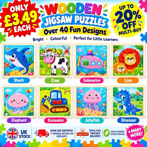 Pcs wooden jigsaw - wooden,