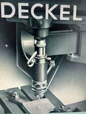 Deckel G1 Pantograph Engraving & Profiling Millers Catalogue & Operations Manual