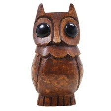 Wooden Owl Eyeglass Spectacle