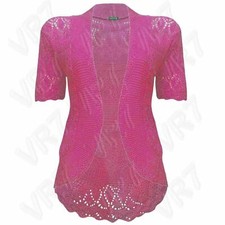 Women Crochet Knitted Bolero