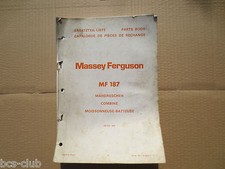 Massey Ferguson MF 187 Combine