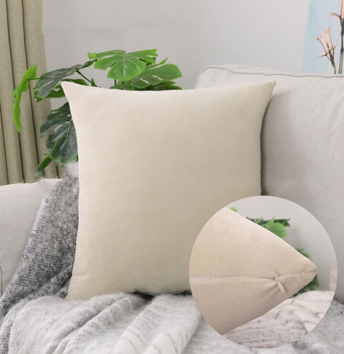 Plush soft large cushion cover - plush,