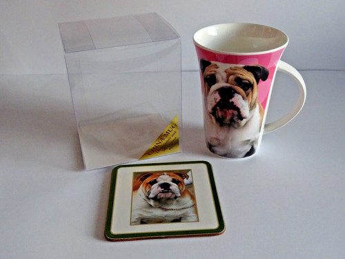 English bulldog fine china mug - english,